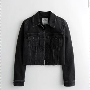 CROP LIGHTWEIGHT DENIM JACKET